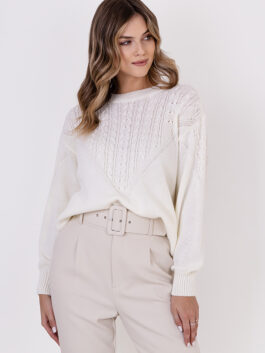 Pull 187227 MKM blanc