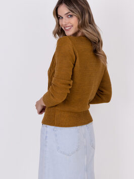 Cardigan 187267 MKM  jaune