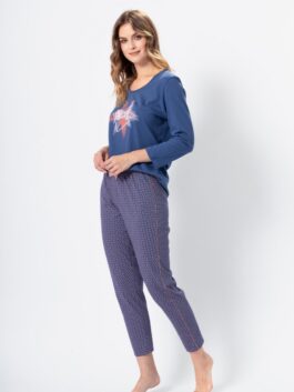 Pyjama Kornelia 188546 M-Max  bleu