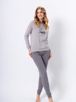 Pyjama 188554 M-Max  gris