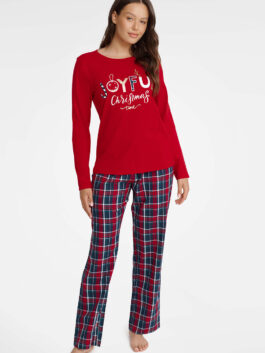 Pyjama  Glance 40938-33X Red – Henderson rouge