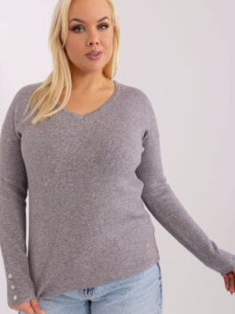 Pull plus size 190084 Factory Price  gris