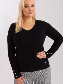 Pull plus size 190087 Factory Price  noir