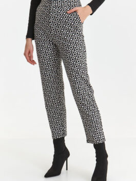 Pantalon Top Secret noir/blanc