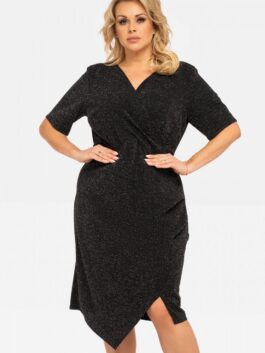 Plus size Robe  Ilona 190940 Karko  noir