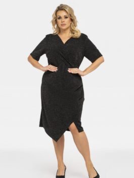 Plus size Robe  Ilona 190940 Karko  noir