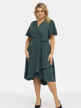 Plus size Robe Anabella 190950 Karko  vert