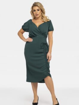 Plus size Robe Inessa 190954 Karko  vert