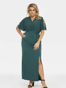 Plus size Robe Dayanal 190961 Karko  vert