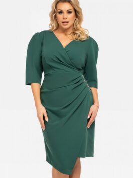 Plus size Robe Alena 190962 Karko  vert