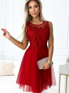 Robe de soirée, rouge – Numoco