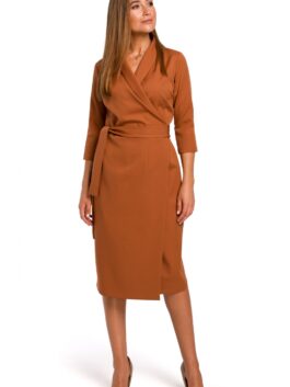 Robe de jour 135277 Stylove  brun