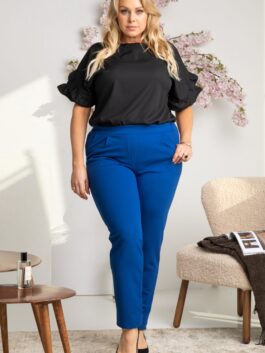 Pantalon taille plus 169231 Karko  bleu