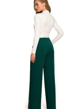 Pantalon femme, vert foncé – Stylove