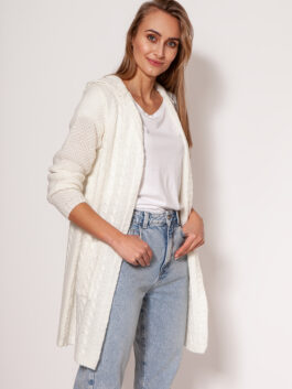 Cardigan 177135 MKM blanc