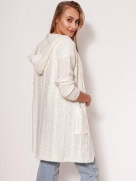 Cardigan 177135 MKM blanc