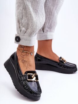 Moccasins 184004 Step in style  noir