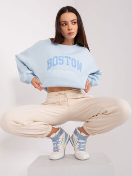 Sweatshirt 186147 Factory Price  bleu ciel