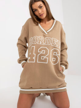 Sweatshirt 186159 Factory Price  beige